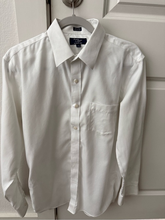 J. Crew Other - J. Crew White Men's Thompson Shirtings Dress Shirt 100% COTTON